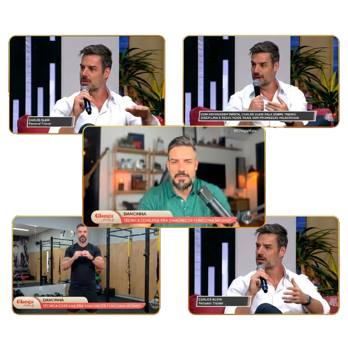 Carlos Klein na SBT, RedeTV e podcasts