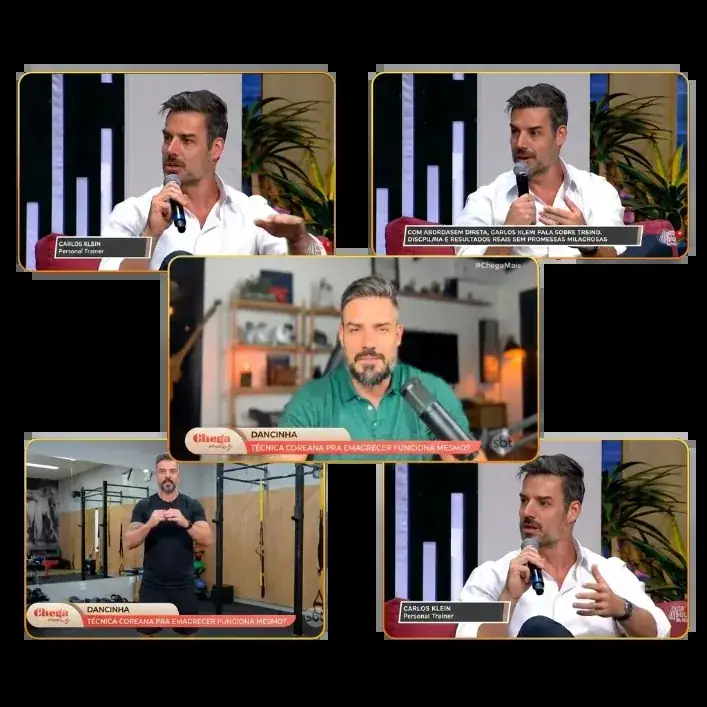 Carlos Klein na SBT, RedeTV e podcasts