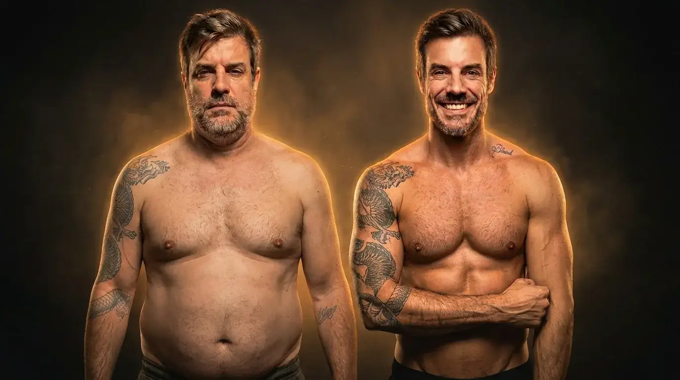 Antes e depois — Carlos Klein