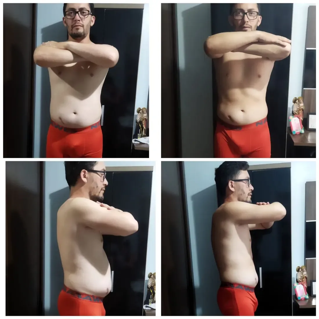 Antes e depois real de aluno 6 do Desafio 2.0