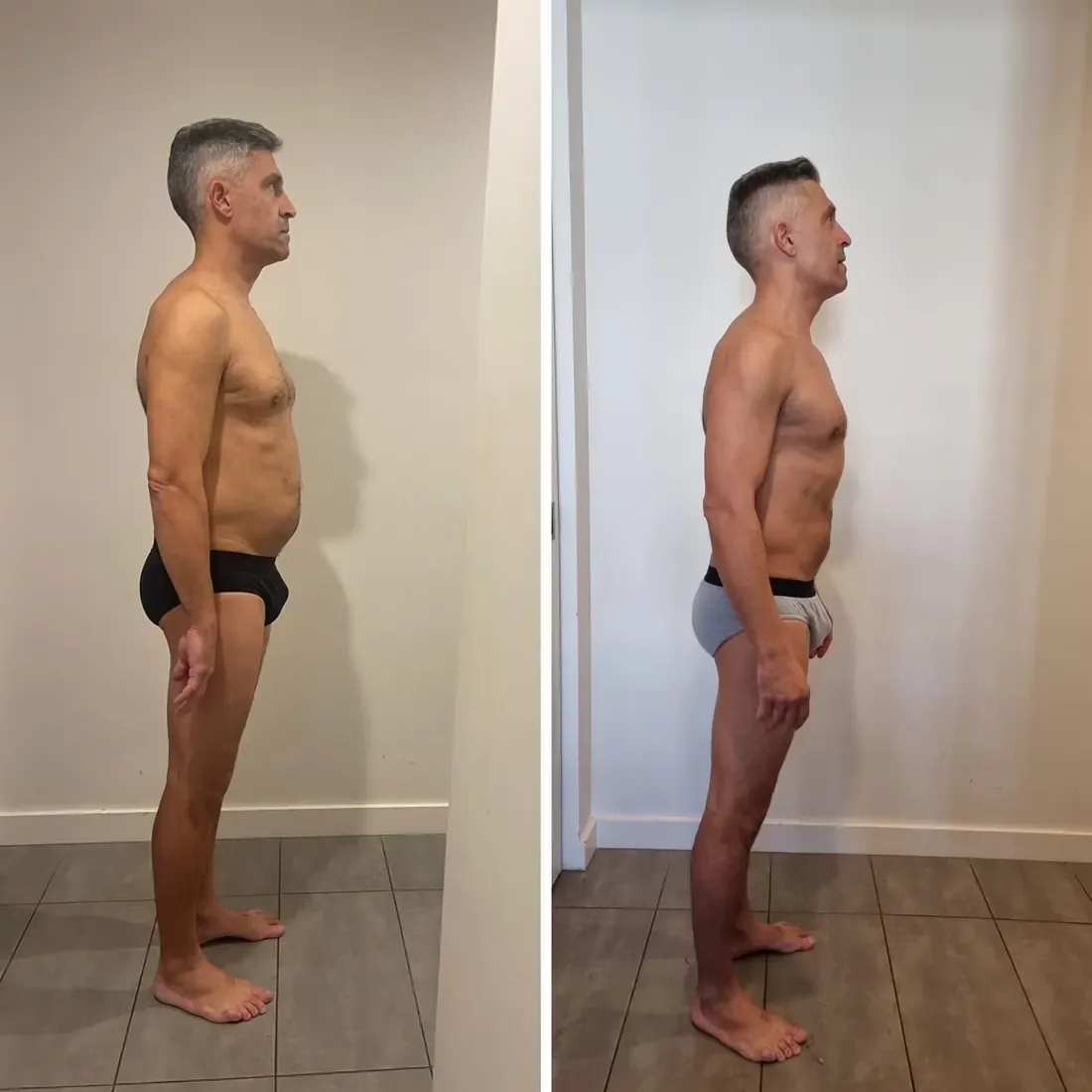 Antes e depois real de aluno 8 do Desafio 2.0
